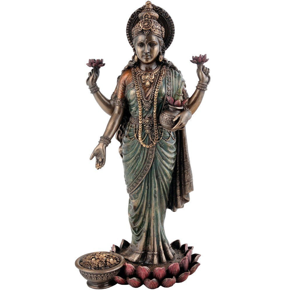 Resin Standing Lakshmi Idol Murti Statue Lbs107